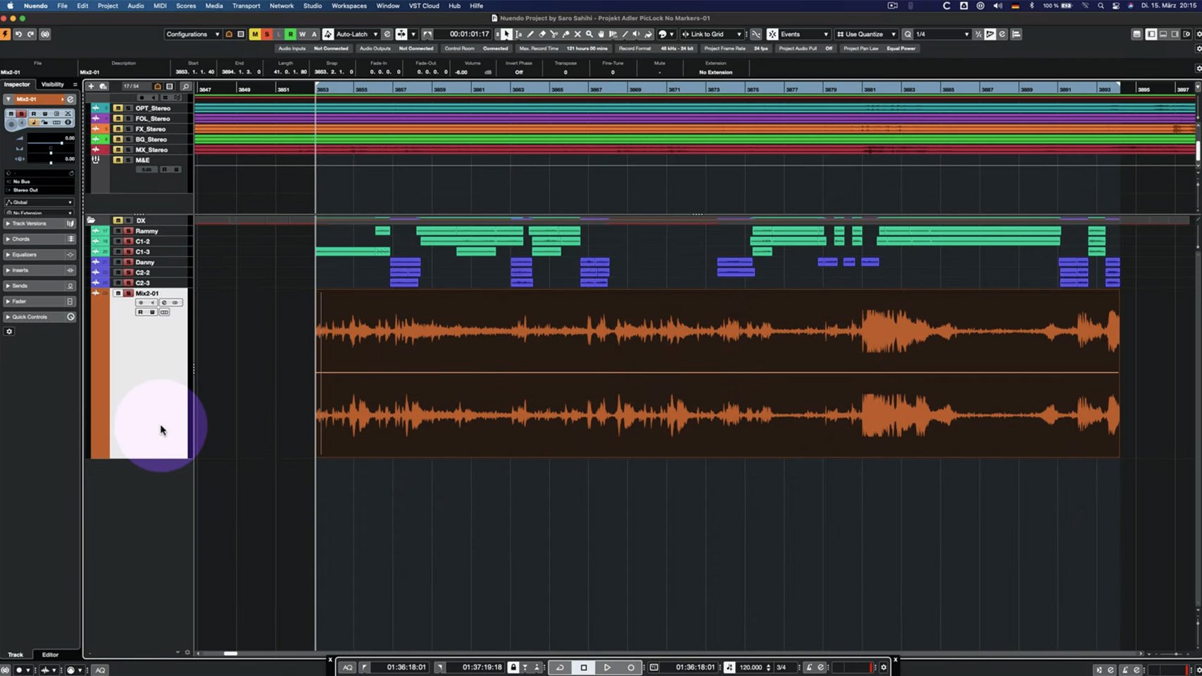 Steinberg Nuendo 14 screenshot 1